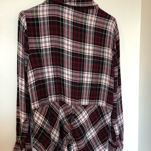 Flannel styled button down - Picture 2 of 6